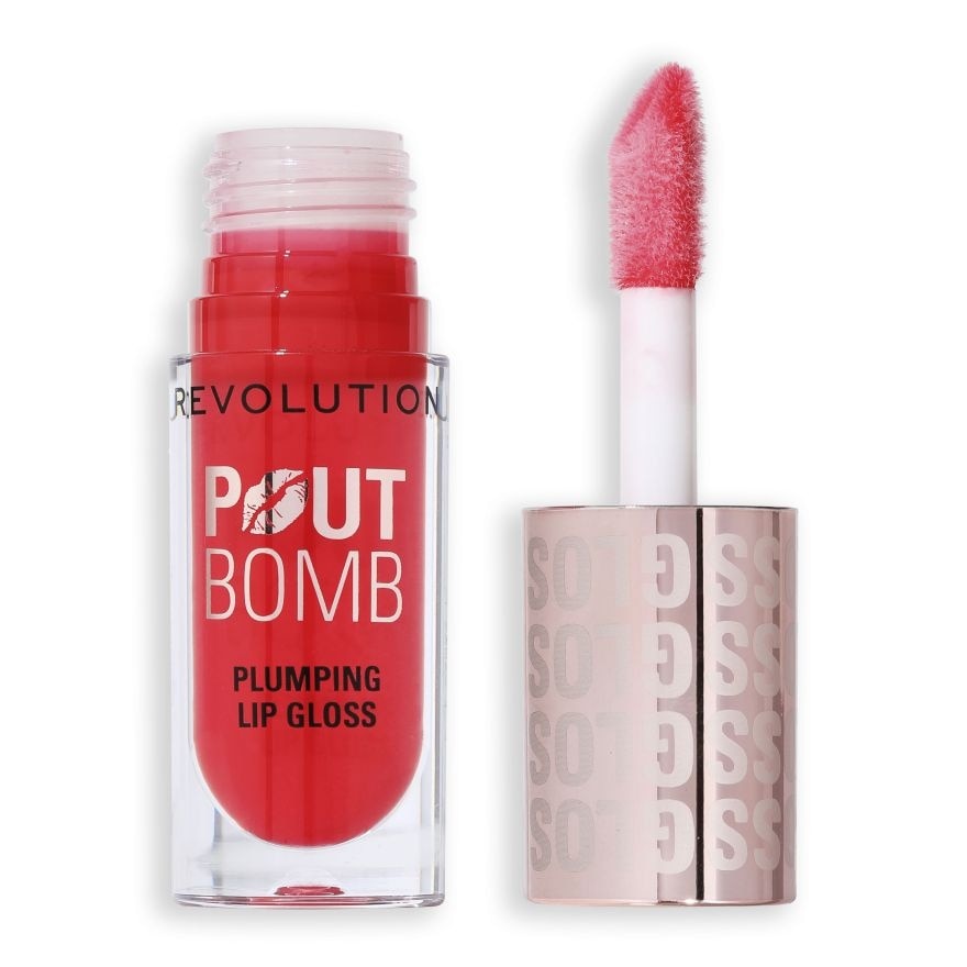 Pout Bomb Plumping Gloss Cherry Sheer Red