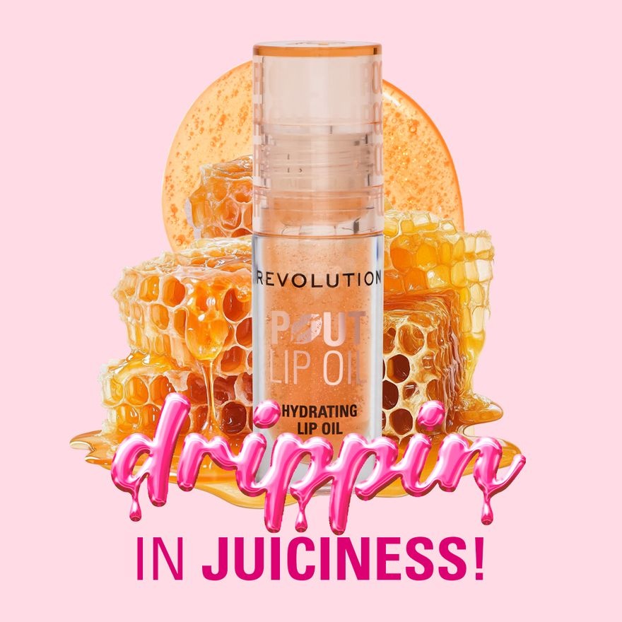 Pout Lip Oil Honey Shimmer image