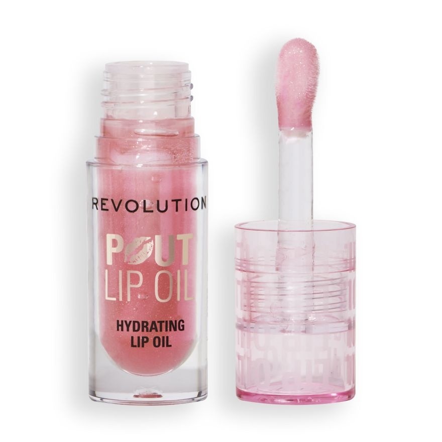 Pout Lip Oil Glam Pink Shimmer
