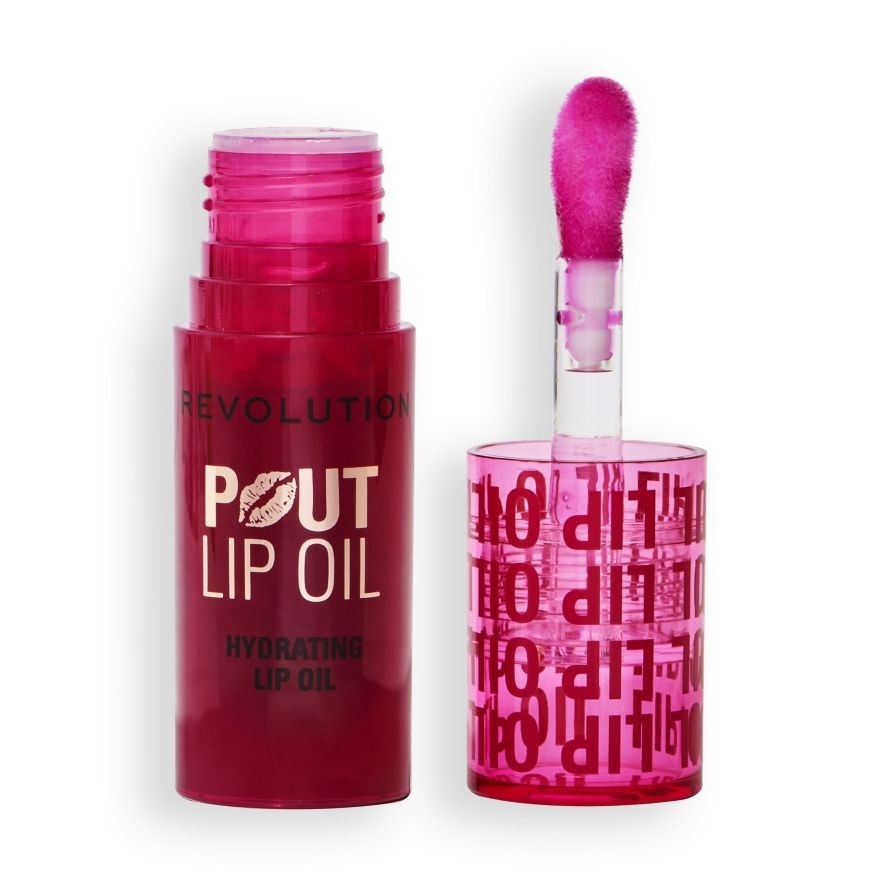 Pout Lip Oil Cherry Red