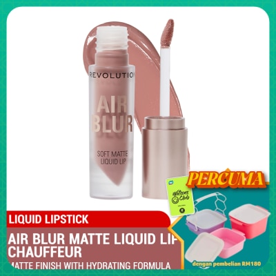 REVOLUTION - Air Blur Matte Liquid Lipstick Chauffeur