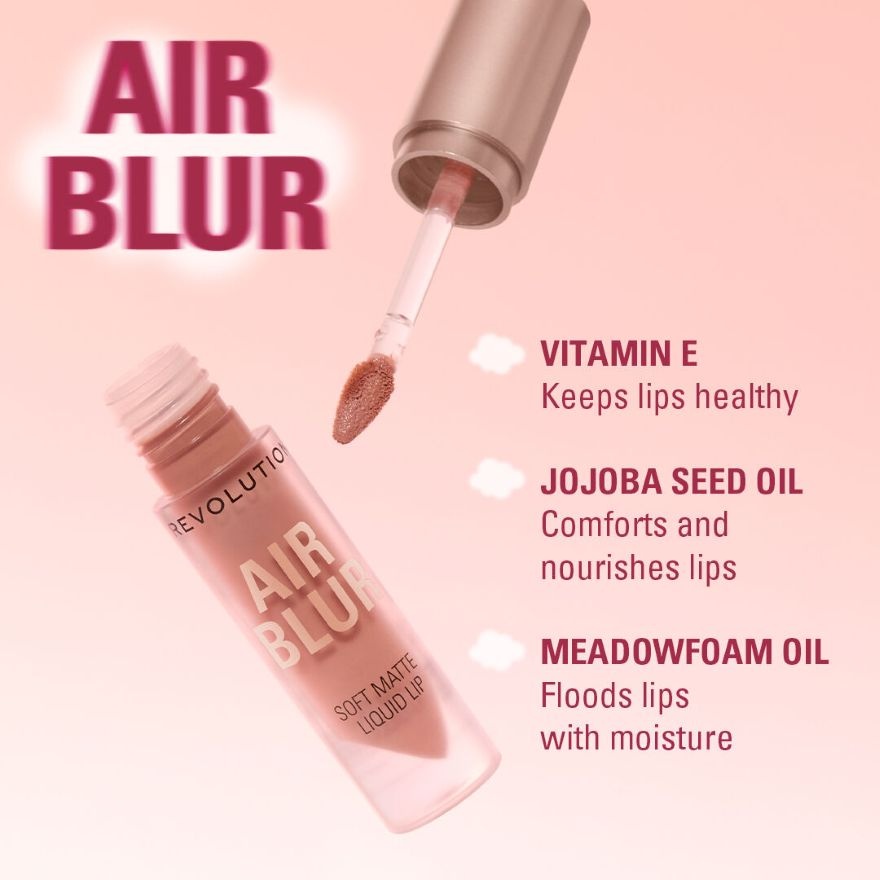 Air Blur Matte Liquid Lipstick Fiery
