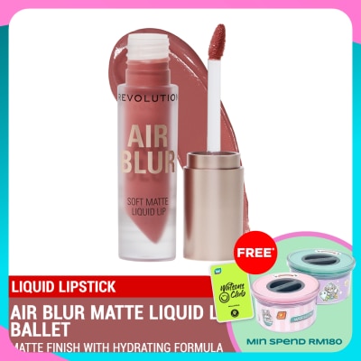 REVOLUTION Air Blur Matte Liquid Lipstick Ballet