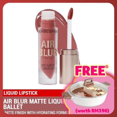 REVOLUTION Air Blur Matte Liquid Lipstick Ballet