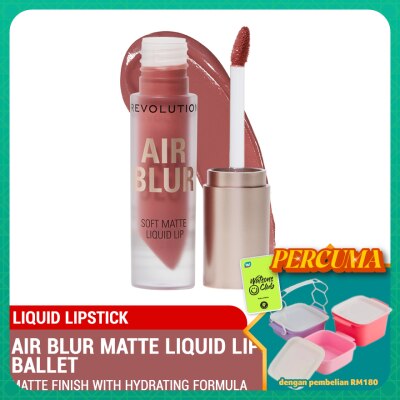 REVOLUTION - Air Blur Matte Liquid Lipstick Ballet