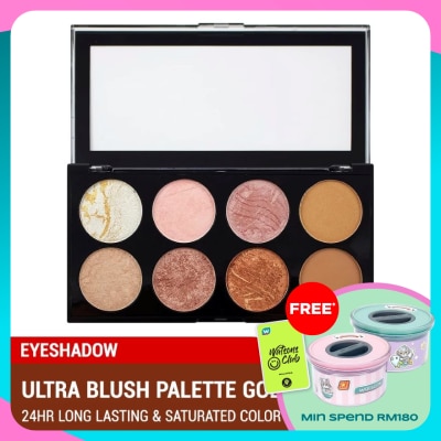 REVOLUTION Ultra Blush Palette Golden Sugar