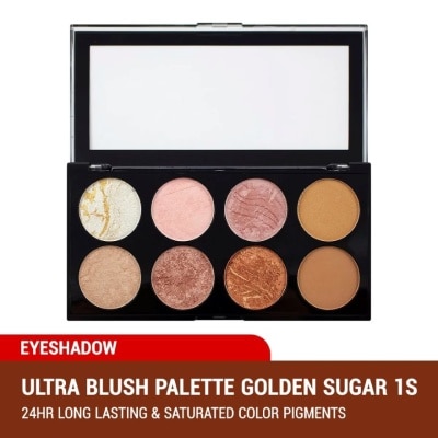 REVOLUTION Ultra Blush Palette Golden Sugar