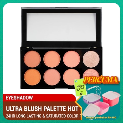 REVOLUTION - Ultra Blush Palette Hot Spice