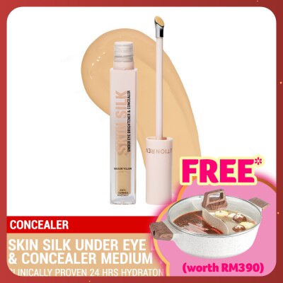 REVOLUTION Skin Silk Under Eye Brightener & Concealer Medium