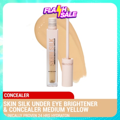 REVOLUTION Skin Silk Under Eye Brightener & Concealer Medium