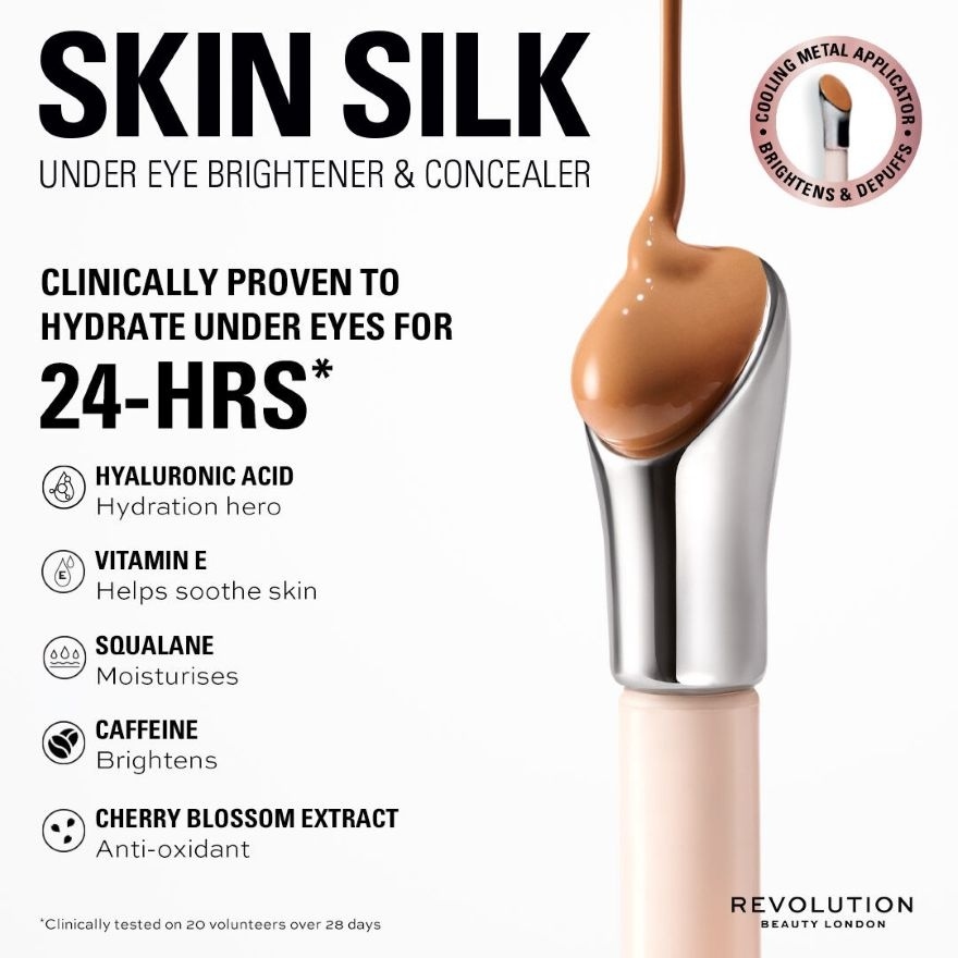Skin Silk Under Eye Brightener & Concealer Tan