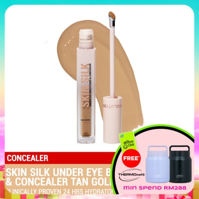 REVOLUTION - Skin Silk Under Eye Brightener & Concealer Tan