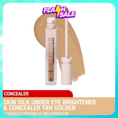 REVOLUTION Skin Silk Under Eye Brightener & Concealer Tan