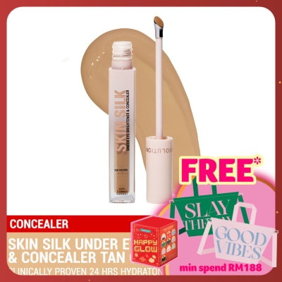 REVOLUTION Skin Silk Under Eye Brightener & Concealer Tan