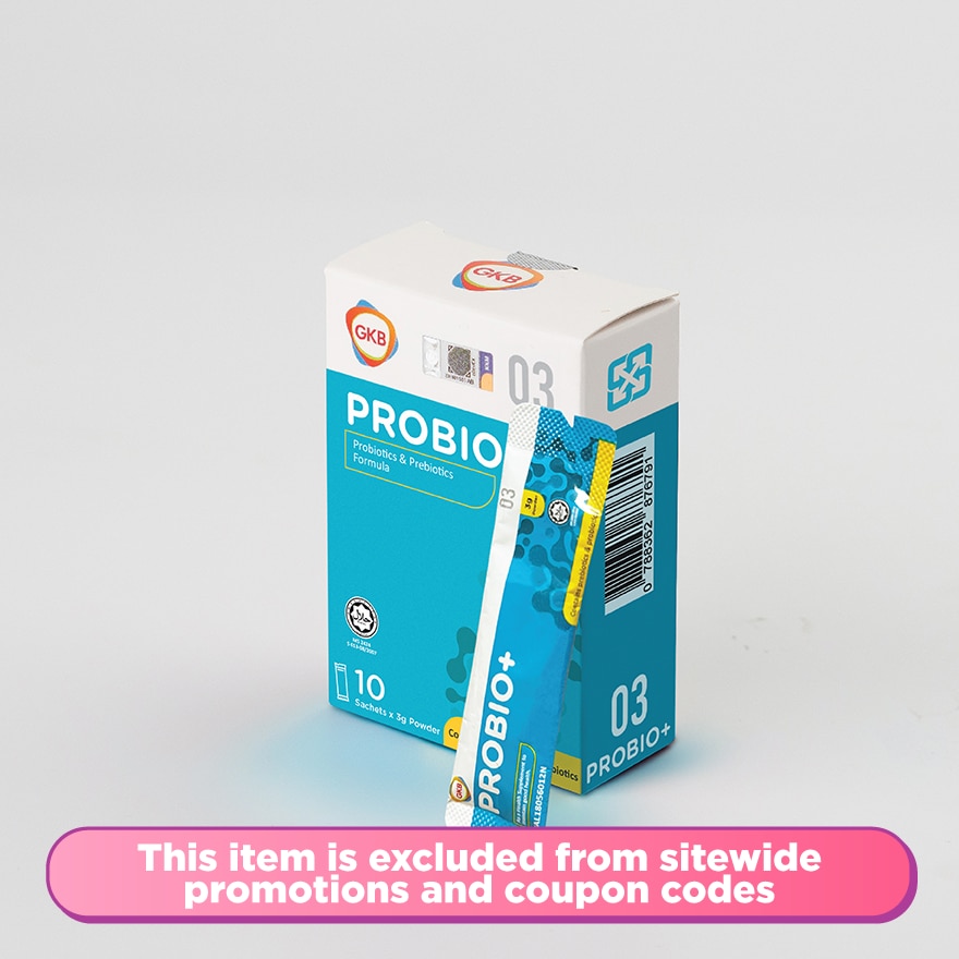 Probio+ Probiotics & Prebiotics Formula 10s