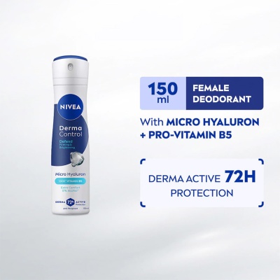NIVEA - Female Deodorant Derma Control Defend Spray 150ml