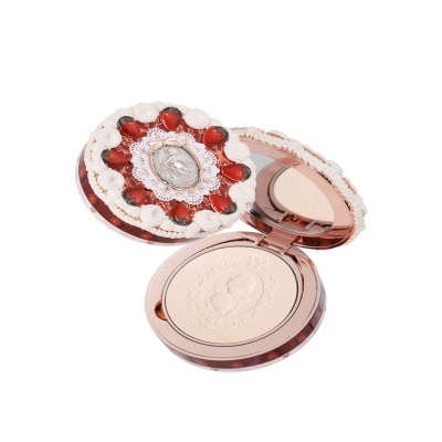 FLOWER KNOWS Strawberry Cupid Collection Pressed Powder 02 Ivory Beige