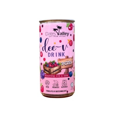 DATES VALLEY Berry Prebiotic & Botanical Drink (Less Sweet)