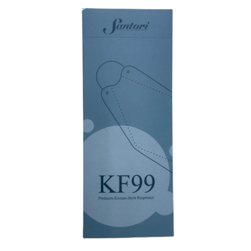 Santori Kf99 Medical Face Mask 20s Silver