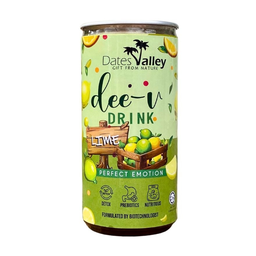 Lime Prebiotic & Botanical Drink (Less Sweet)