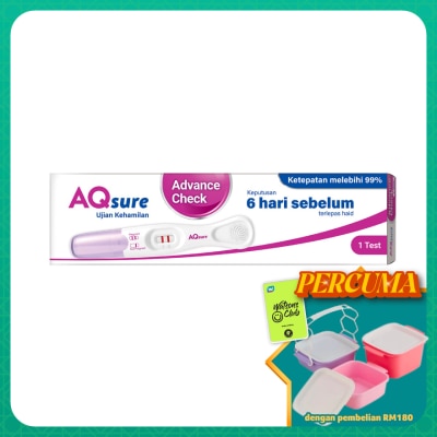 AQsure - Advance Check Pregnancy Test 1s