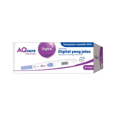AQsure - Digital Ovulation Test 10s [EXP: MAY 2027] image
