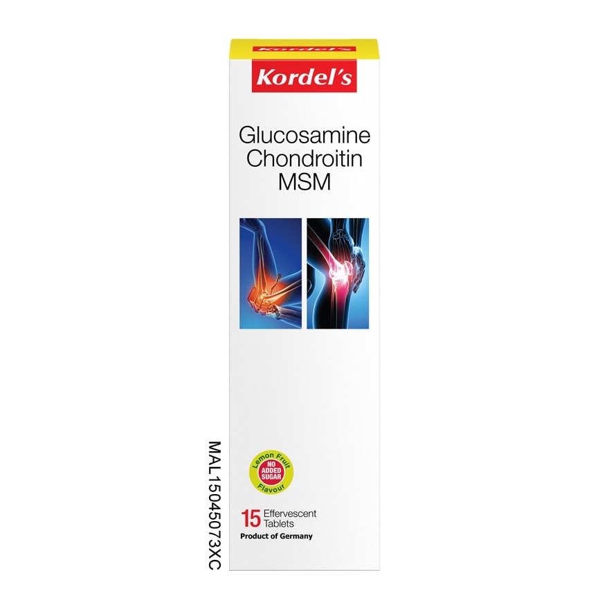 Glucosamine+Chondroitin+MSM Effervescent Tablet 1x15s (*MAL Item)