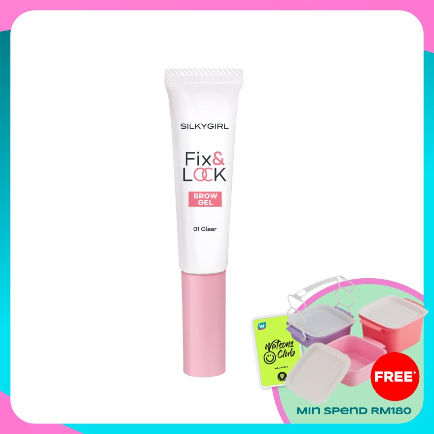 Fix & Lock Brow Gel 01 Clear
