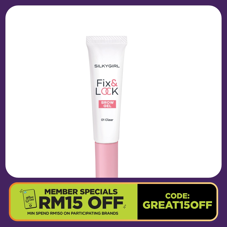 Fix & Lock Brow Gel 01 Clear