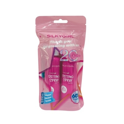 SILKYGIRL Makeup Setting Spray Matte Anniversary Pack 2025