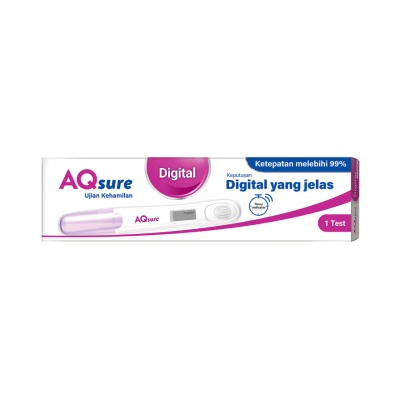 AQsure Digital Pregnancy Test 1s [EXP: MAY 2027]