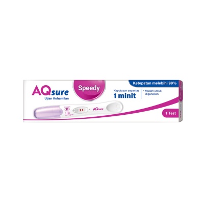 AQsure Speedy Pregnancy Test 1s [EXP: MAY 2027]