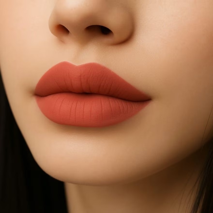 Powder Plush Lip Matte Sunset Peach 5ml