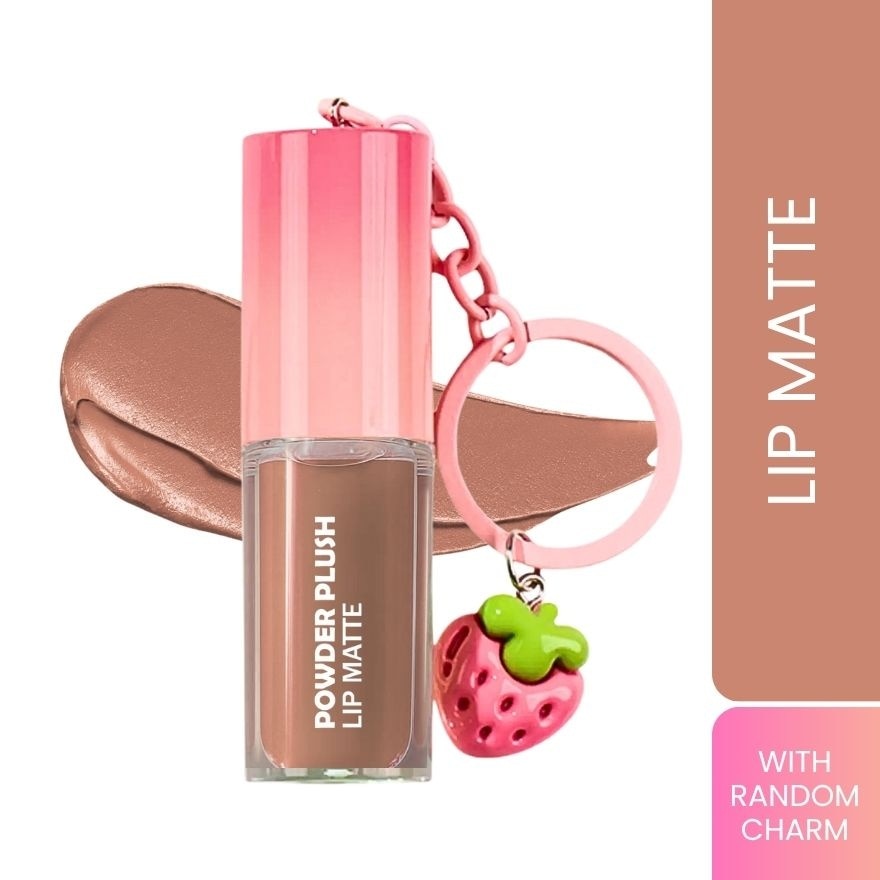Powder Plush Lip Matte Caramel Nude 5ml
