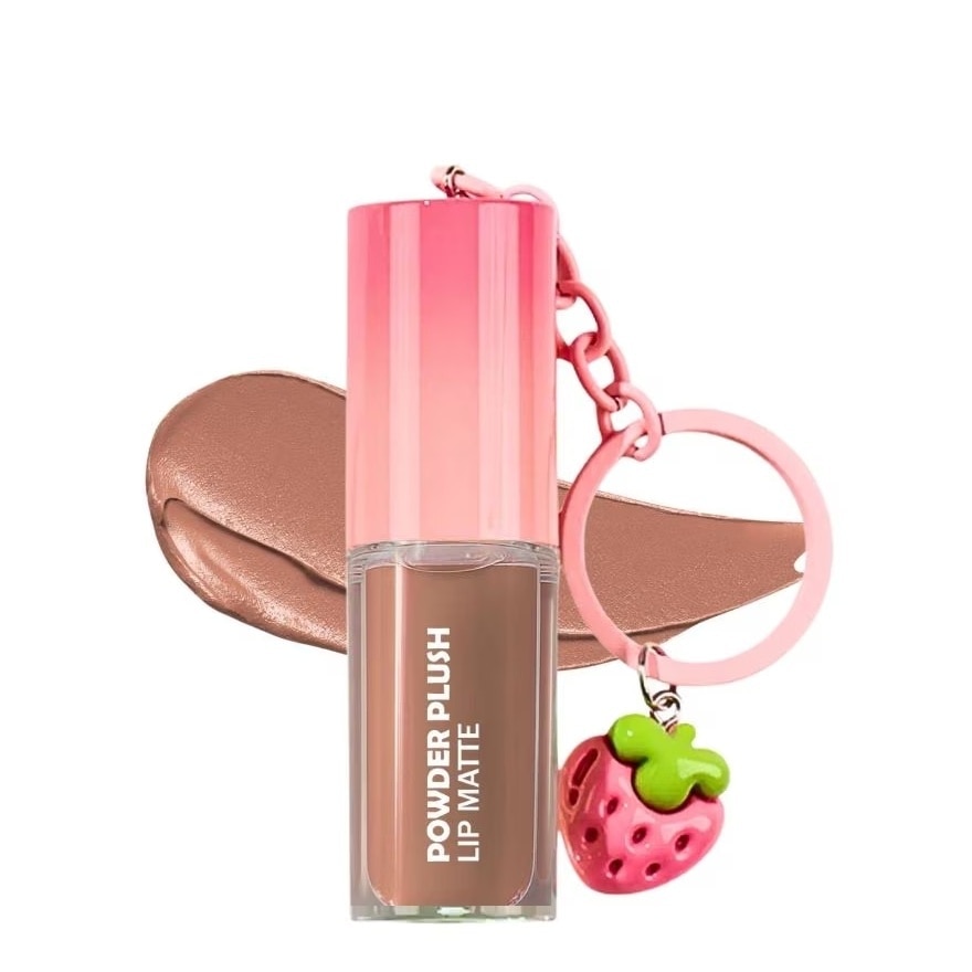 Powder Plush Lip Matte Caramel Nude 5ml