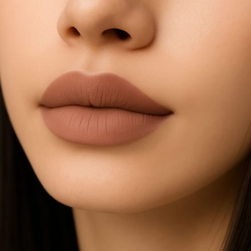 Powder Plush Lip Matte Caramel Nude 5ml