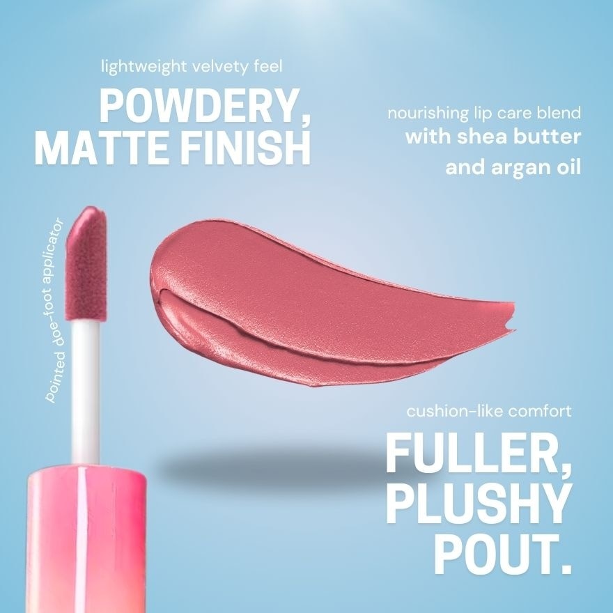 Powder Plush Lip Matte Salmon Says 5ml