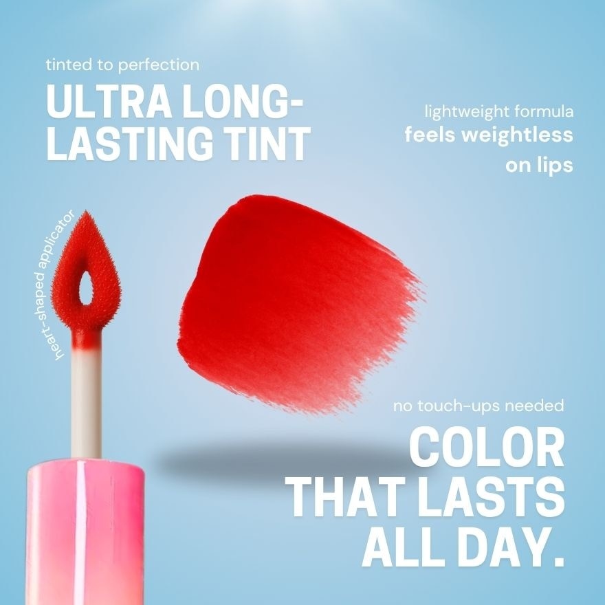 AM to PM Lip Tint Red Alert 2.5ml