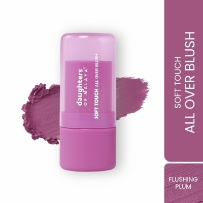 DAUGHTERS OF MALAYA Soft Touch All Over Blush Flushing Plum 5g