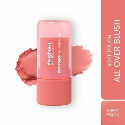 DAUGHTERS OF MALAYA Soft Touch All Over Blush Happy Peach 5g