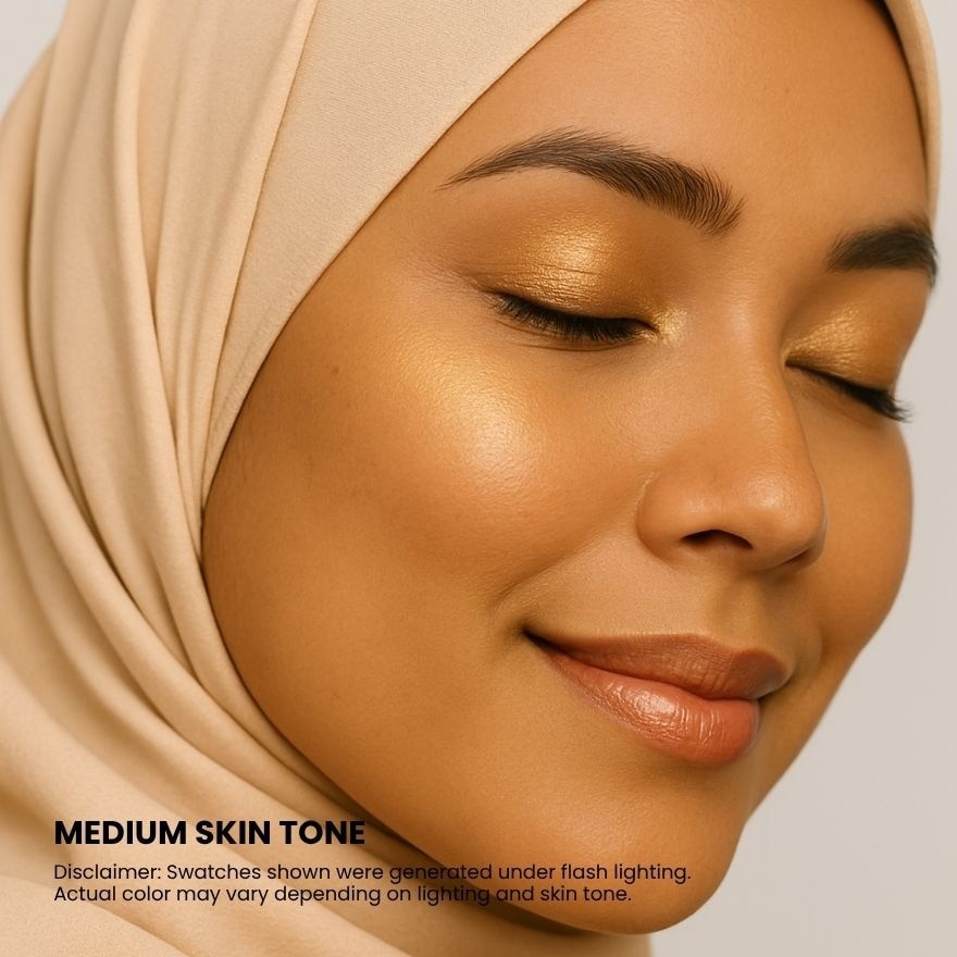 Get Set Glow Glass Skin Illuminator Shimmery Gold 2.5g