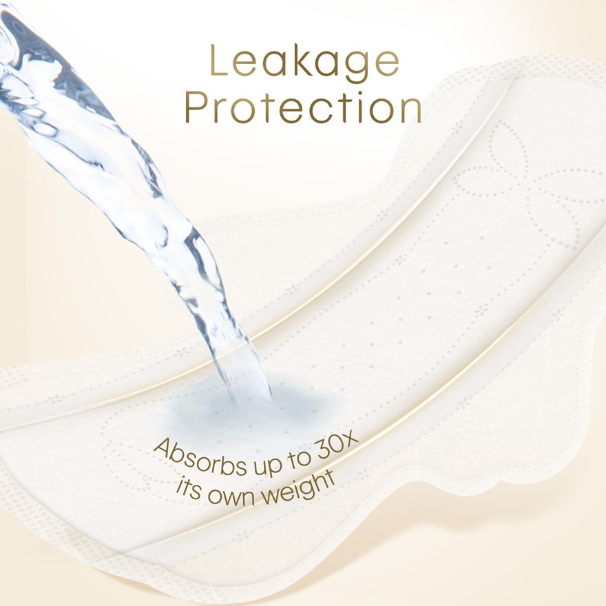 Cicada B5 Ultralux & Thin Night Sanitary Pad Wing 28cm 13s - 0.06cm Ultrathin with B5 Essence image