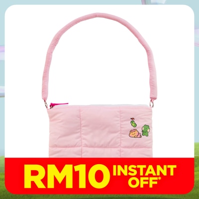 LINE FRIENDS Puffy Bag Pink 1s