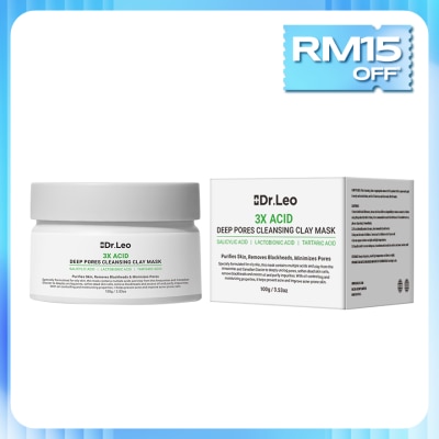 DR. LEO 3X Acid Deep Pores Cleansing Clay Mask 100g