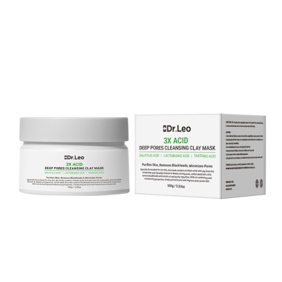 DR. LEO - 3X Acid Deep Pores Cleansing Clay Mask 100g image