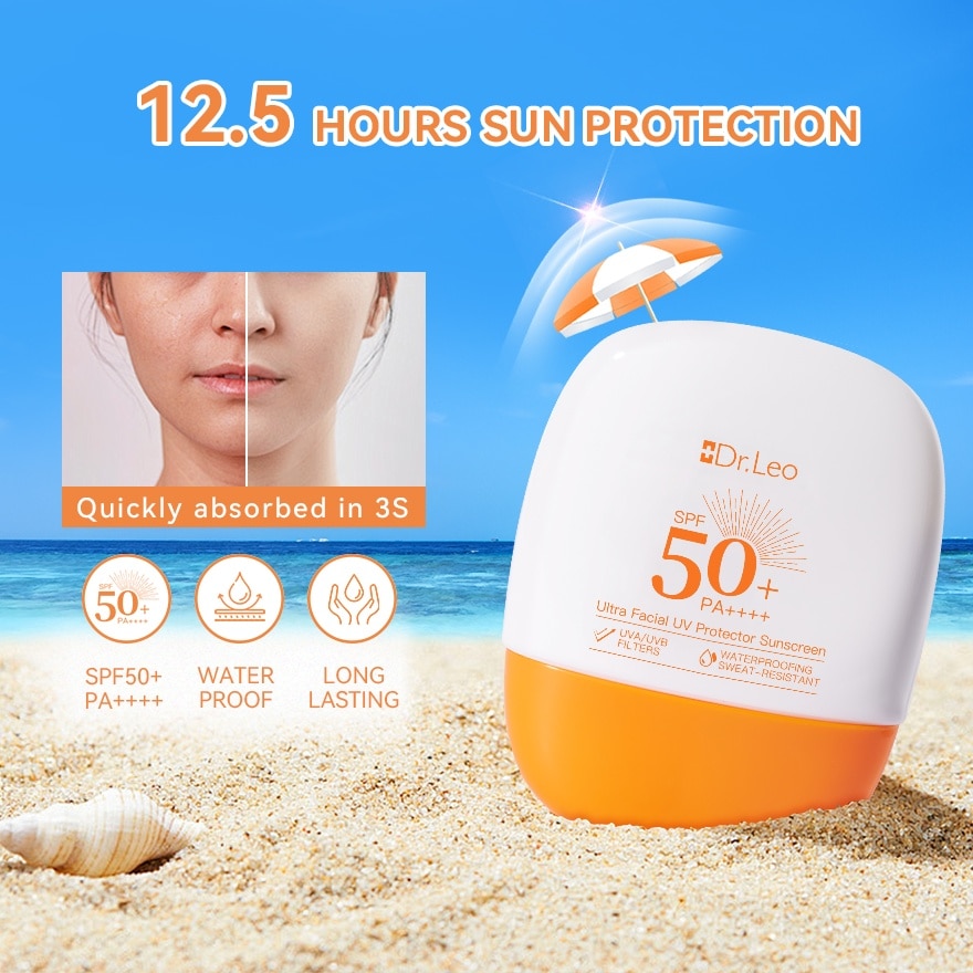 Ultra Facial UV Protector Sunscreen SPF50+ PA++++ 30g