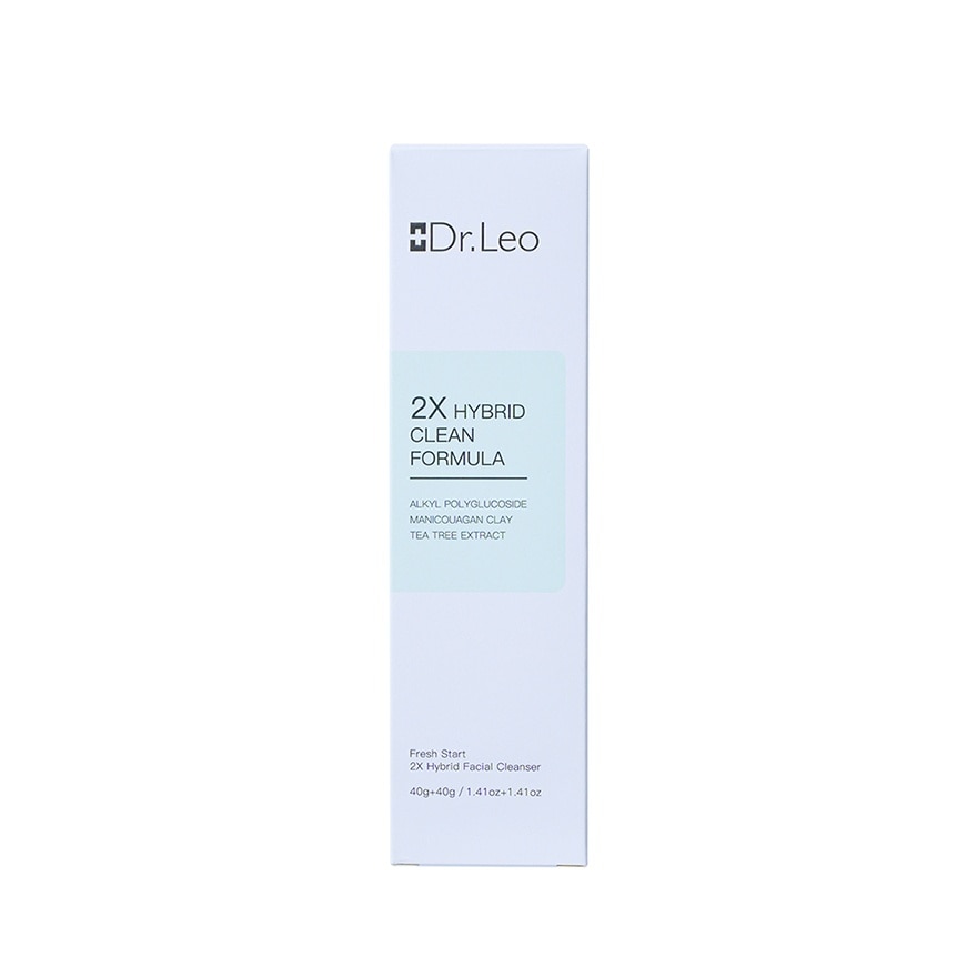 Fresh Start 2X Hybrid Facial Cleanser 40g + 40g