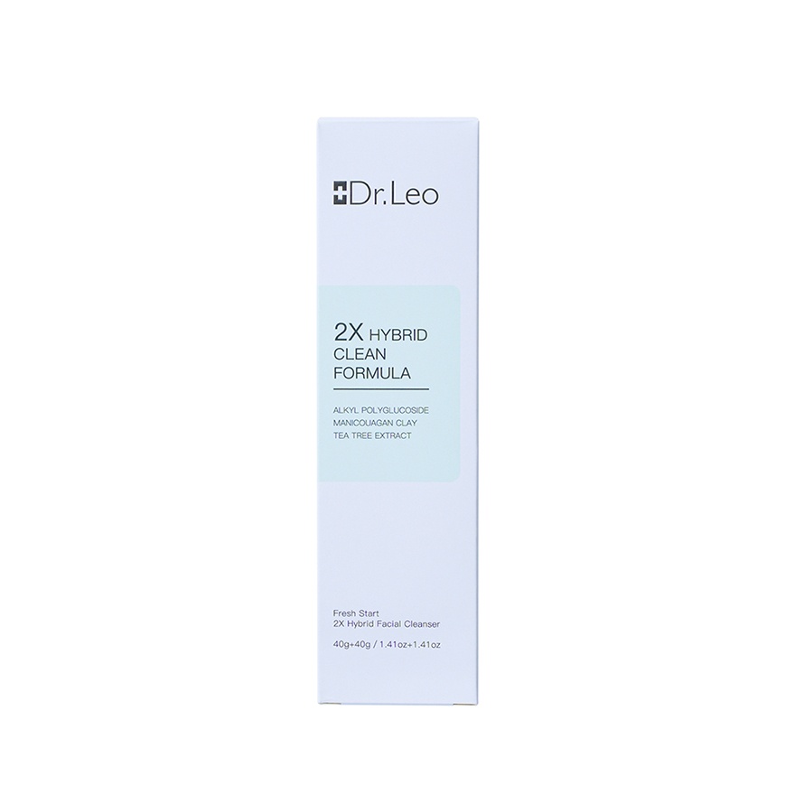 Fresh Start 2X Hybrid Facial Cleanser 40g + 40g