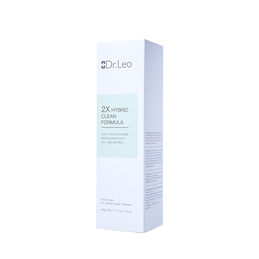 Fresh Start 2X Hybrid Facial Cleanser 40g + 40g