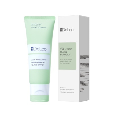 DR. LEO Fresh Start 2X Hybrid Facial Cleanser 40g + 40g